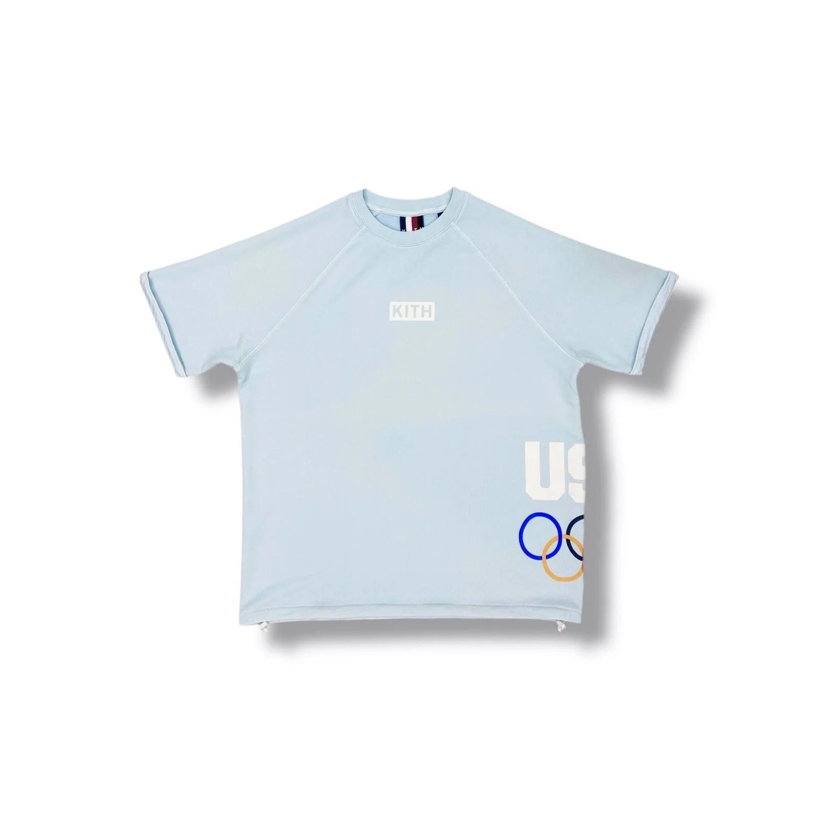 KITH — Kith- Team USA 5 Rings Howard Tee Olympics Glisten — streetwear — resale