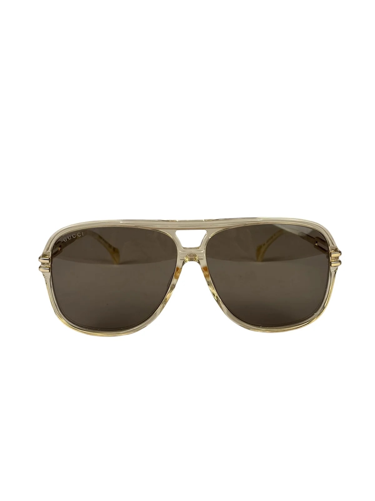 Gucci GG1105S Oversized Aviator -Tone Sunglasses 2
