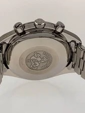 Omega Auto Speedmaster Non-waterproof WHT SLV 202601WOH Done 3