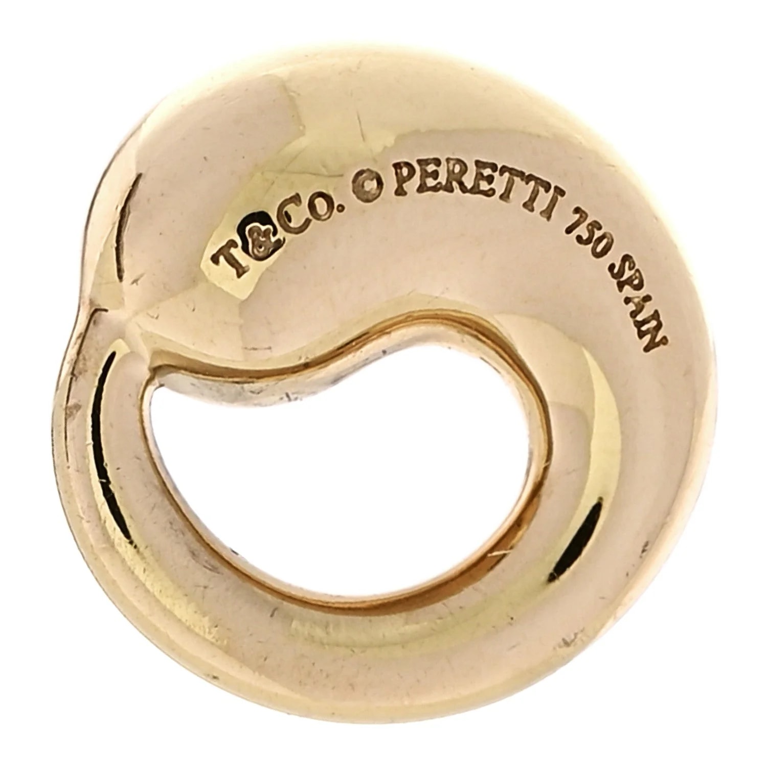 18K Yellow Gold 9mm Elsa Peretti Mini Eternal Circle 3