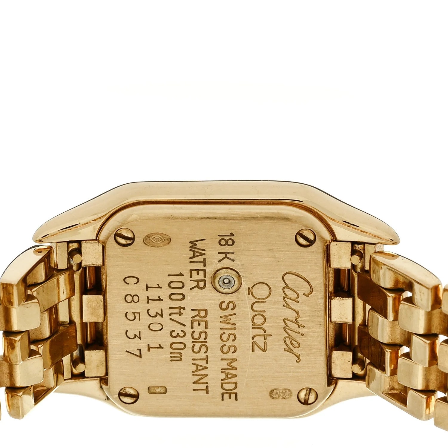 18K Yellow Gold 17mm Panthere Quartz 4