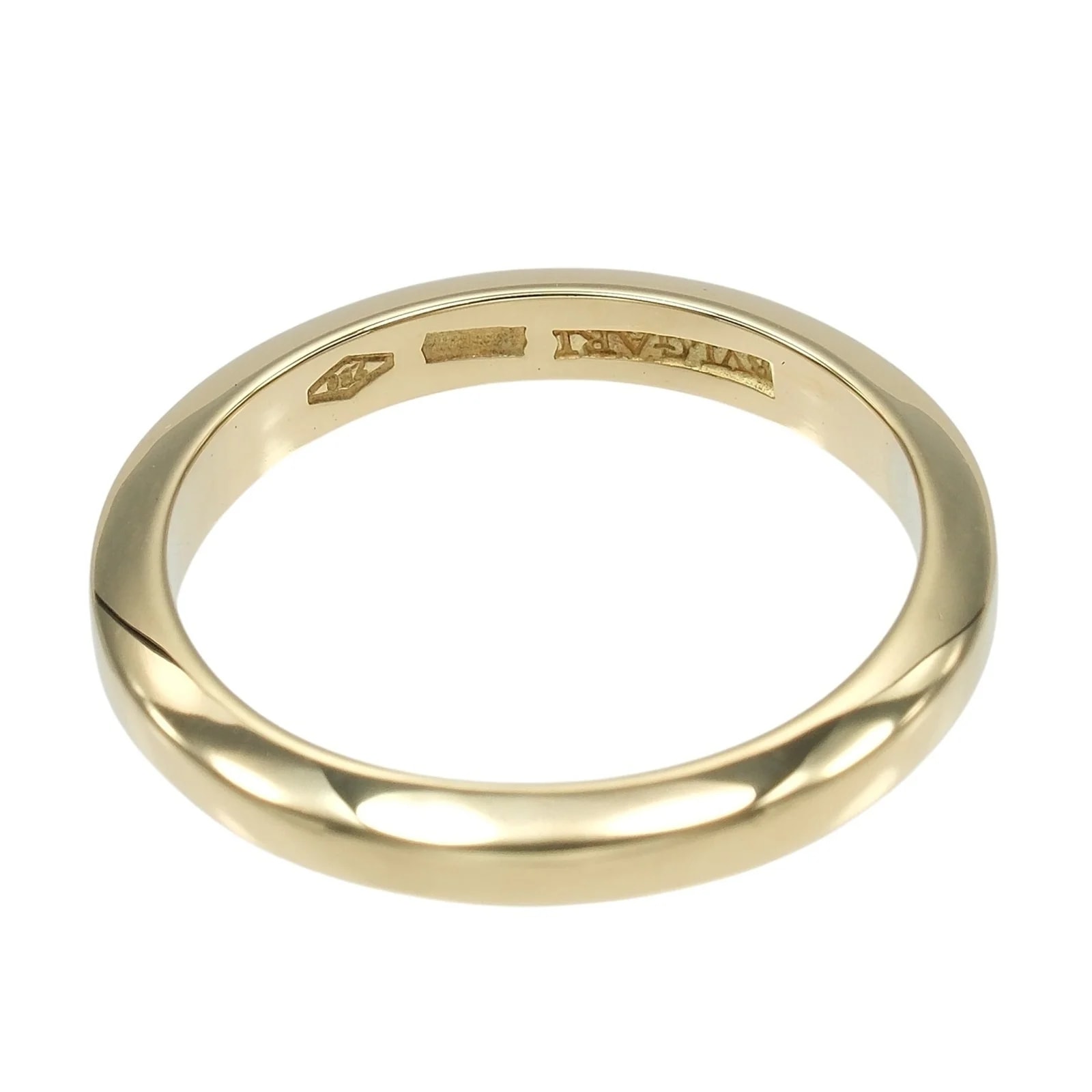 Bvlgari 18K Yellow Gold 18K White Gold Band 4