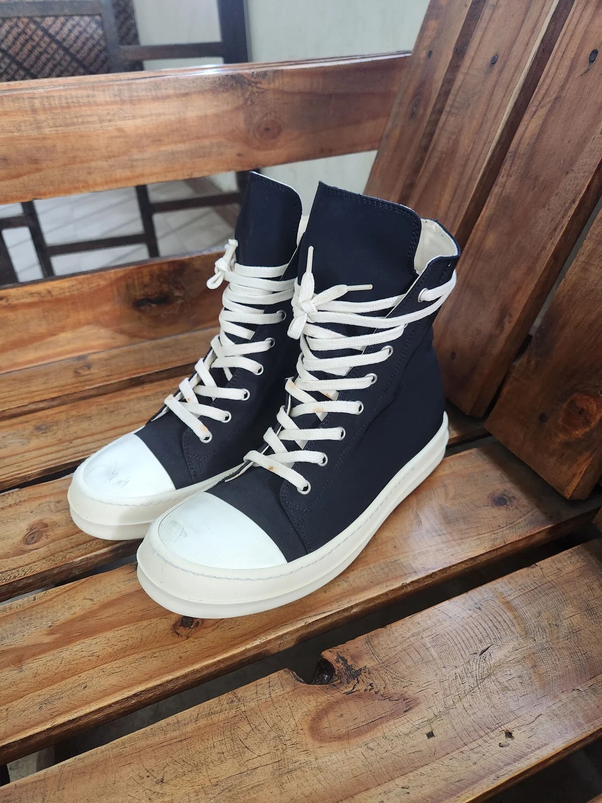 Rick Owens DRKSHDW — Rick Owens Drkshdw High TOP — Sneaker — resale