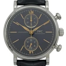 IWC — IWC 39 IW391404 39mm Stainless Steel Black OKW914 — Watch — resale