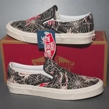 Vans Classic Slipon 98Dx Anaheim Factory Spider Web VN0A3JEX1JJ Us10.5 4