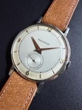 Jaeger LeCoultre Oversize 35.5mm Calatrava Style Steel '40 Jumbo 2