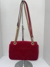 Gucci GG Marmont Matelassé Flap (Hibiscus ) Medium Size 4