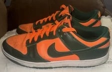 NIKE — Nike Dunk Low Miami Hurricanes DD1391-300 — Sneaker — resale