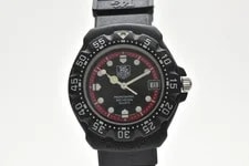 [N ] TAG Heuer Formula 1 383.513/1 Black Quartz 34mm From Japan 3