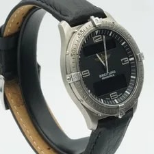 Breitling Aerospace Titan Quartz E56062 Top State BR726 Blue + Pap 3