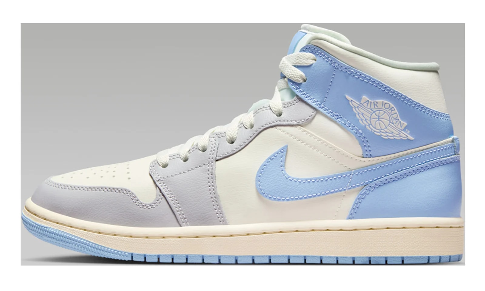 Jordan — Air Jordan 1 Mid Wmns "Psychic Coconut Milk" BQ6472 402 — Sneaker — resale