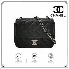Chanel — Chanel Square Flap SHW Auth — Handbag — resale
