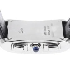 Cartier Tank Française XXL Chronoreflect W5101455 30mm SS #C4767 3