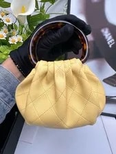 Chanel Flap Quilted Top Handle Chain Crossbody Auth 4