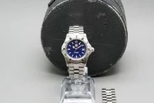 Near * TAG Heuer 2000 WK1313-0 Professional Blue Dial Quartz 2