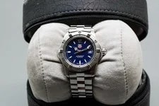 Near * TAG Heuer 2000 WK1313-0 Professional Blue Dial Quartz 4