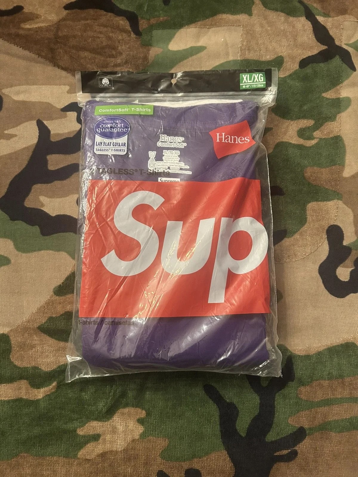 Supreme — Supreme Hanes Tagless Tees 2 Pack — streetwear — resale