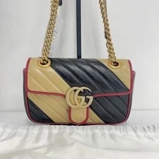Gucci — Gucci GG Marmont Matelassé 446744 84356493 — Handbag — resale