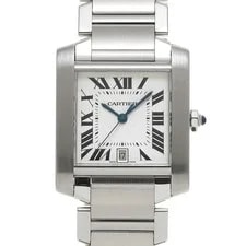 Cartier — Cartier Tank Francaise LM W51002Q3 Silver 729641 — Watch — resale