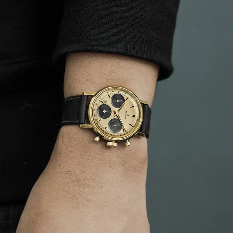 1970s Zenith Caliber 146HP Chronograph in Gold-Filled 2