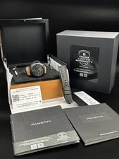 Panerai Luminor GMT 1950 3 Days 44mm Black Ceramic PAM01441 Ceramica Box Papers 2