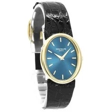 Patek Philippe Ellipse 4225J Blue Dial - Inventory 8335 Yellow Gold 3