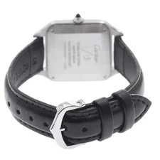 Cartier Santos Dumont SM WSSA0023 Silver Dial Quartz Watch_963330 4