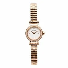 Hermès — Hermes Faubourg 15mm 18K Rose Gold White Dial W048405WW00 — Watch — resale
