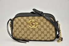 Gucci — Gucci GG Marmont Small Quilted 447632 #097 — Handbag — resale