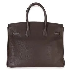 Hermès Chocolat Birkin 35 PHW 4