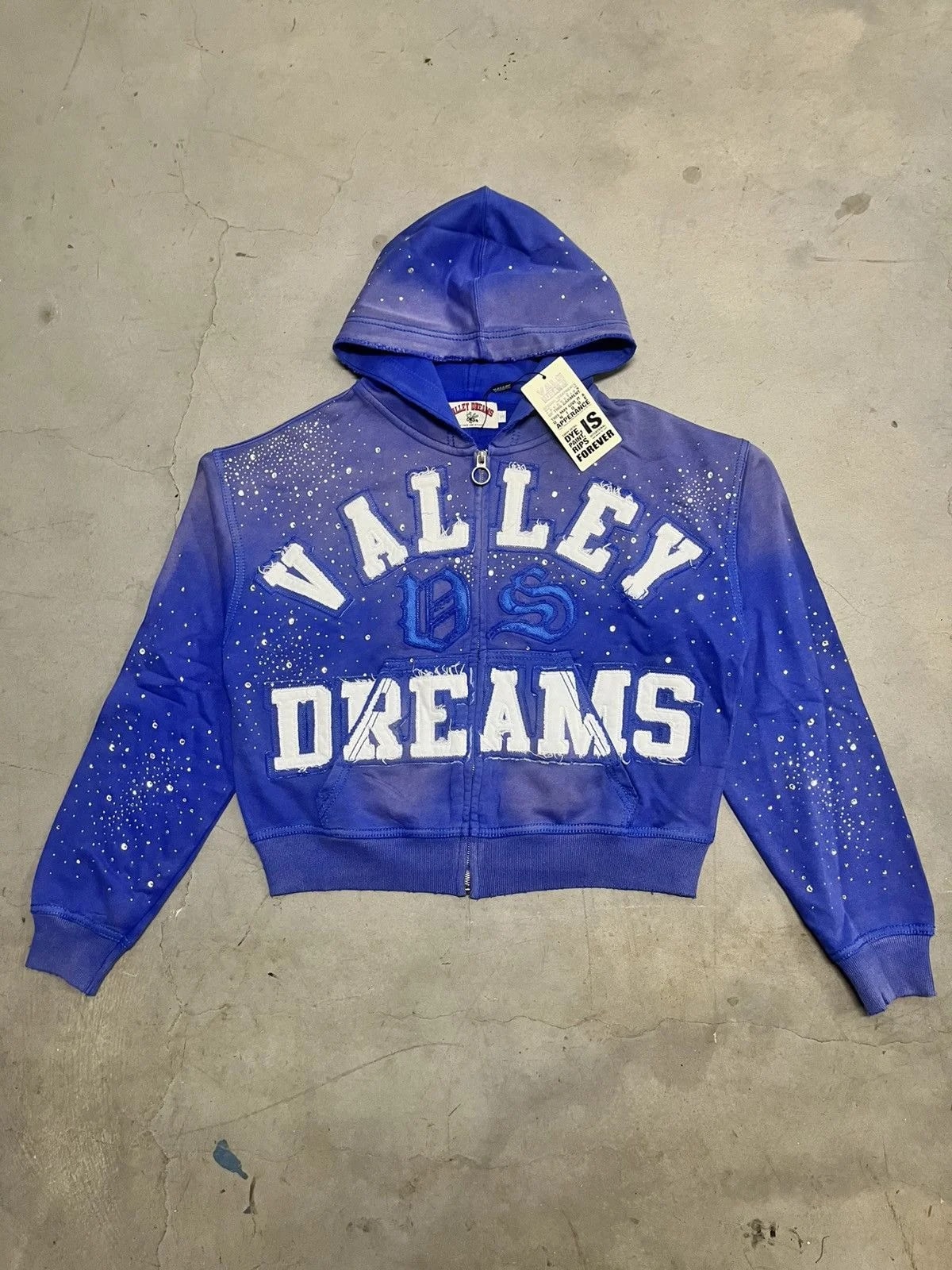 Vale Forever Valley Dreams Classico Zip Up Hoodie New — streetwear — resale