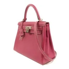 Hermes PHW Kelly 28 2 Way Tyrien/ Pourpre 3