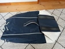 IWC — IWC Sea Bag Nautical Tote Canvas Ocean Blue From Japan — Watch — resale