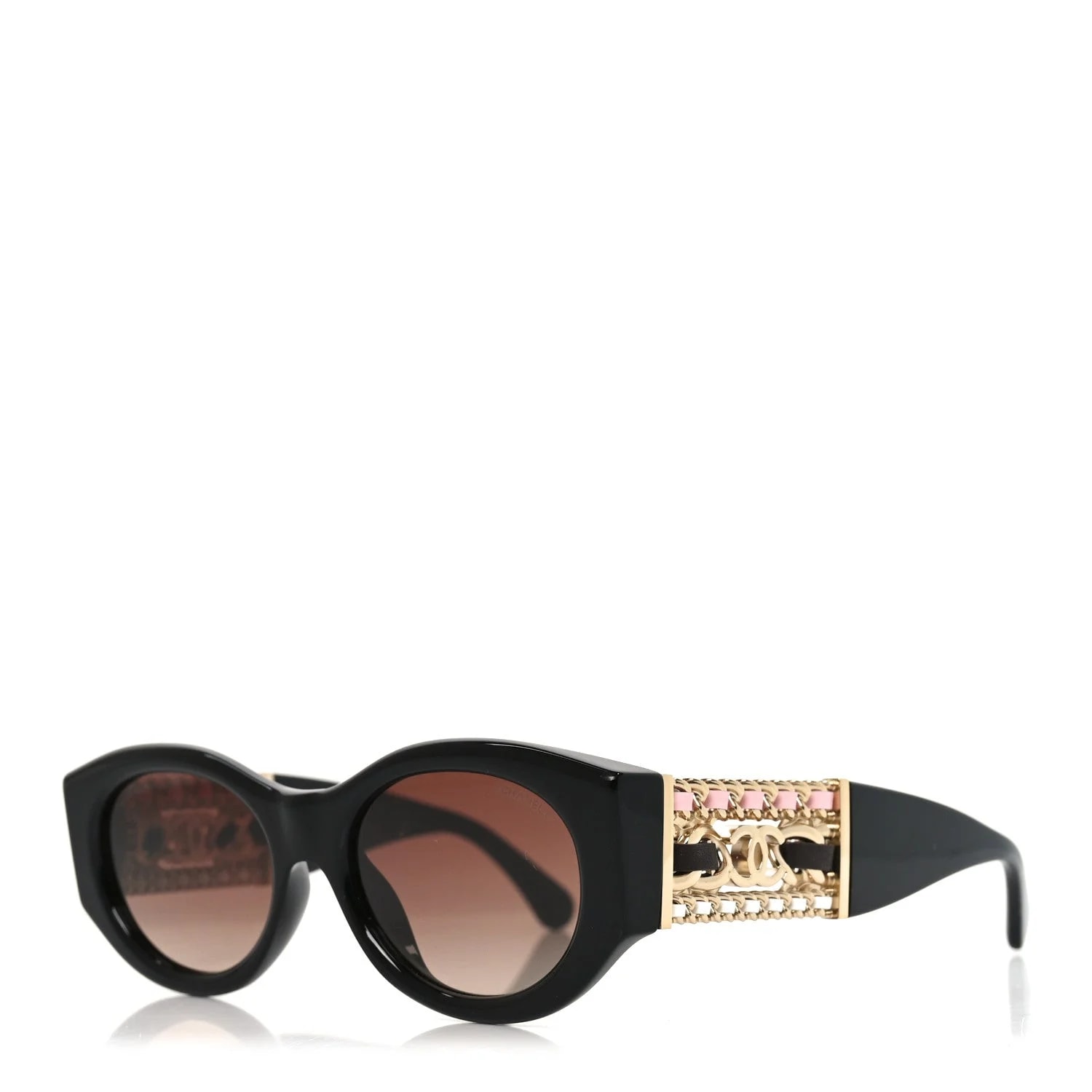 Chanel — Acetate Chain CC Sunglasses 5536-Q-A — Accessory — resale