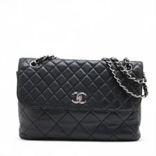 Chanel — Chanel Matelasse Single Flap Double Chain Metal Fittin — Handbag — resale