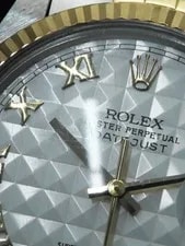 Rolex Datejust 16013 36mm Silver Dial Stainless Steel White Gold Plastic #T100 4