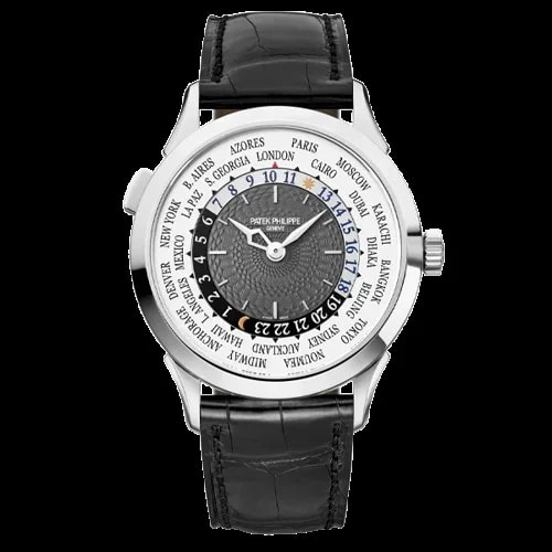Worldofluxuryus — Patek Philippe World Time 18K White Gold ’s — Watch — resale