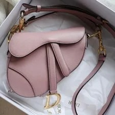Dior — Christian Dior Saddle Small Grained w/Dustbag — Handbag — resale