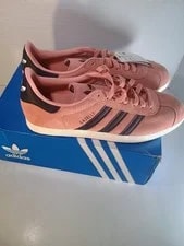 ’S Sz 10 Adidas Originals Gazelle Athletic Shoe Glo 2