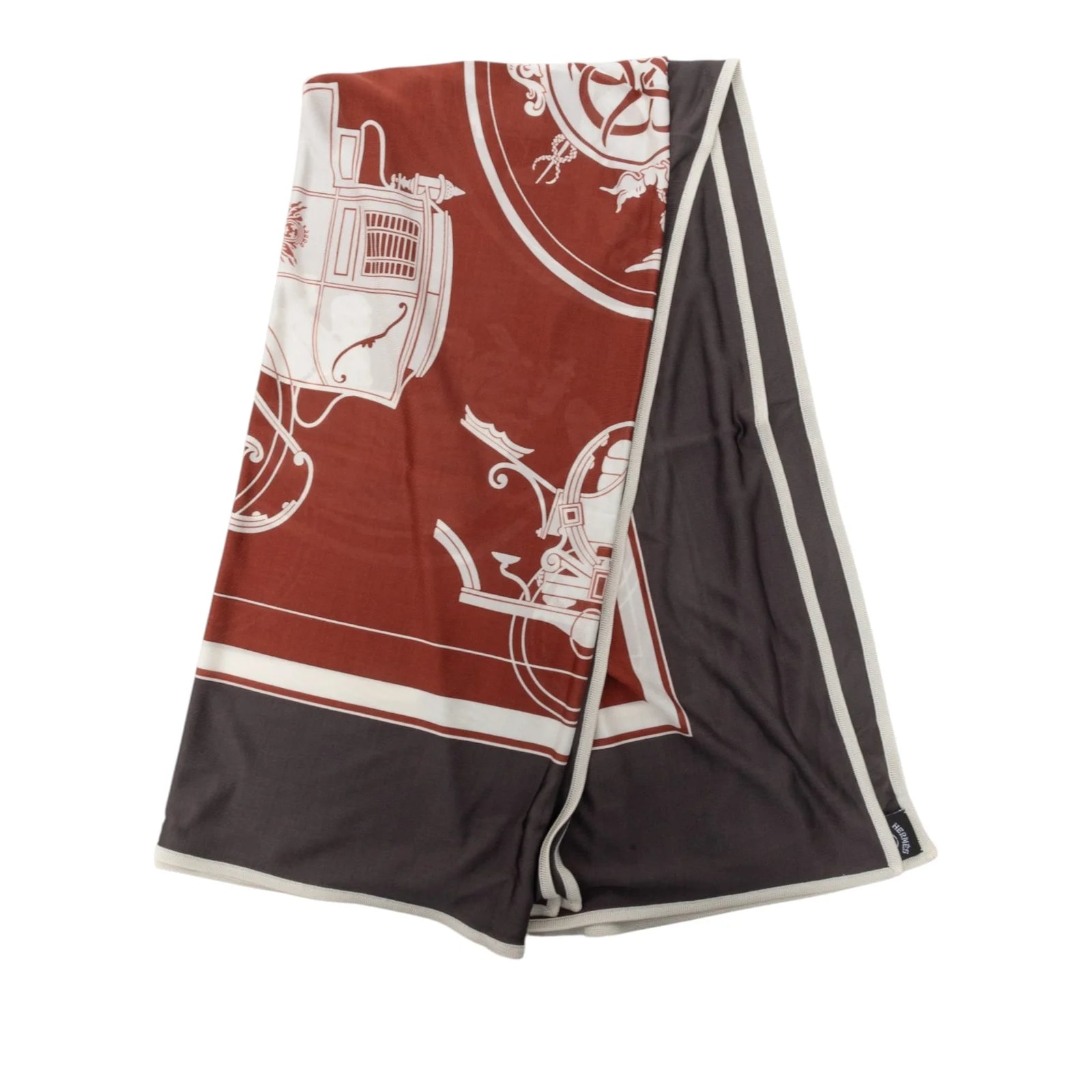 Hermès — Ex Libris Fluide Scarf — Accessory — resale