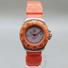 TAG Heuer Formula 1 373.508 Orange Quartz Tested Stainless Steel 3