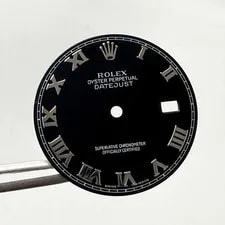 Genuine Rolex Datejust Black Roman Dial FOR 36MM 16234,116234 FOR CAL 3135 #726 3