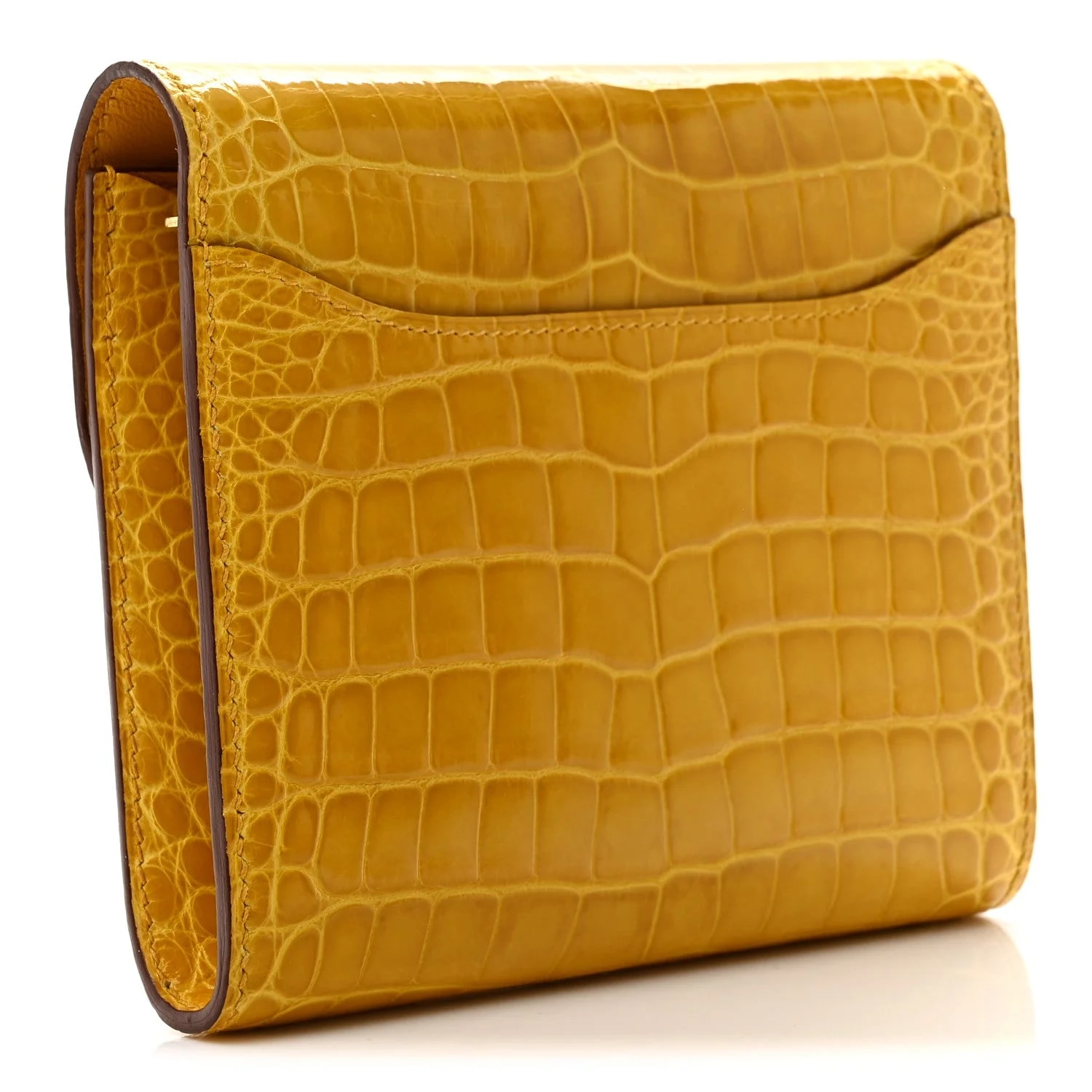 Shiny Constance Short Wallet Ambre 3