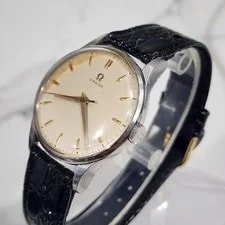 Omega 2810 2 SC Stainless Steel Manual Cal. 283 Patina Dial 3