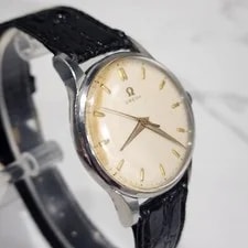 Omega 2810 2 SC Stainless Steel Manual Cal. 283 Patina Dial 4