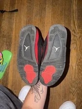 Jordan Air 4 / Mid Top Lace Up Basketball 2
