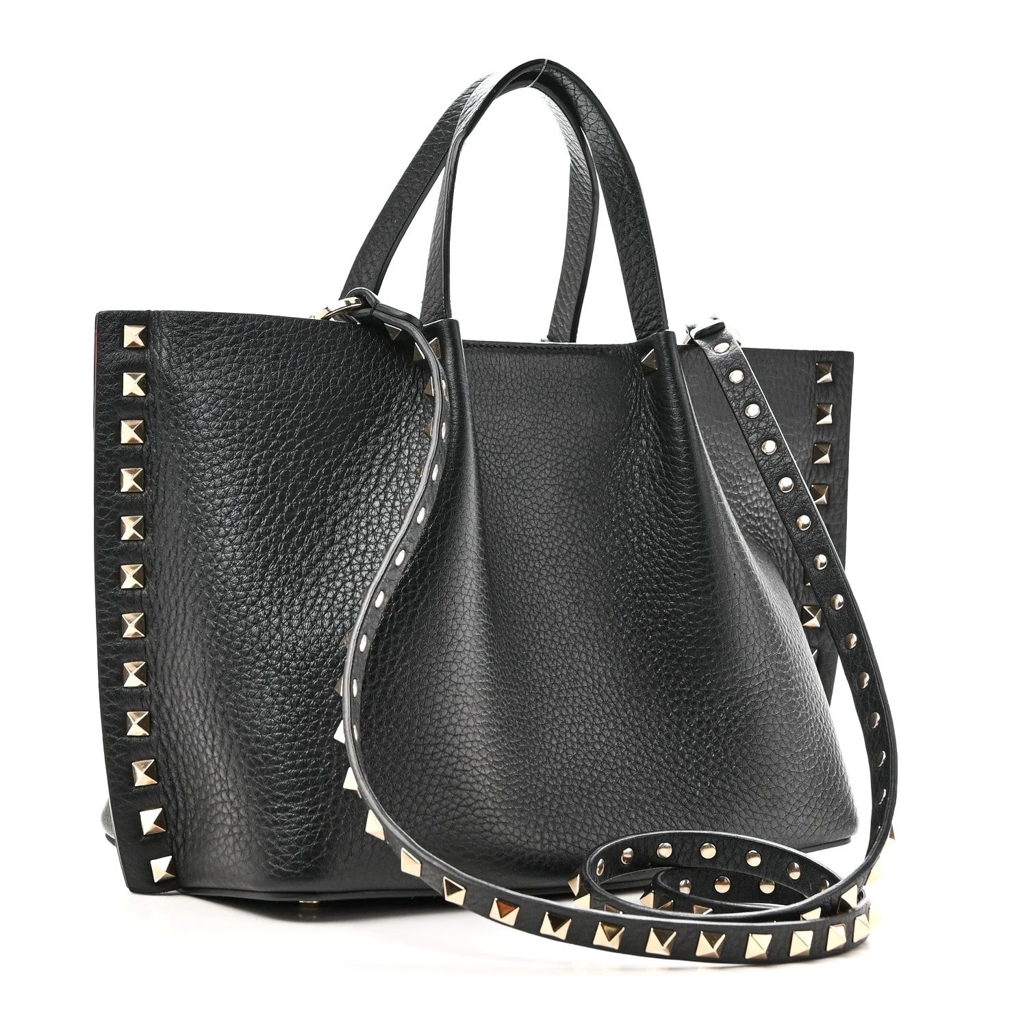 Pebbled Small Rockstud Crossbody 3