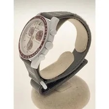 Omega◆moonswatch/mission TO PLUTO/Quartz /Analog/--/WHT/GRY/SS 2