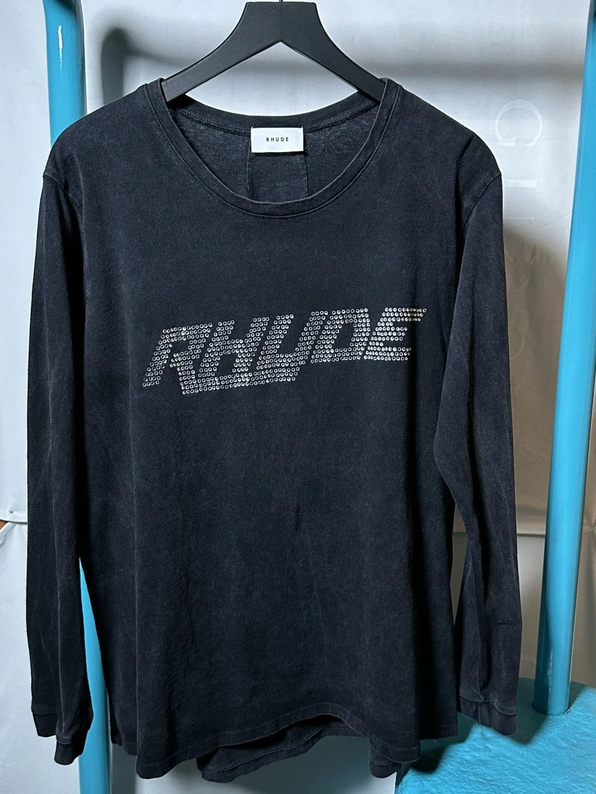 Rhude — Rhude Long Sleeve Tee Shirt — streetwear — deal