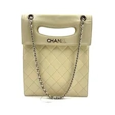 Chanel — H142 Chanel Top Handle Logo Flap — Handbag — resale